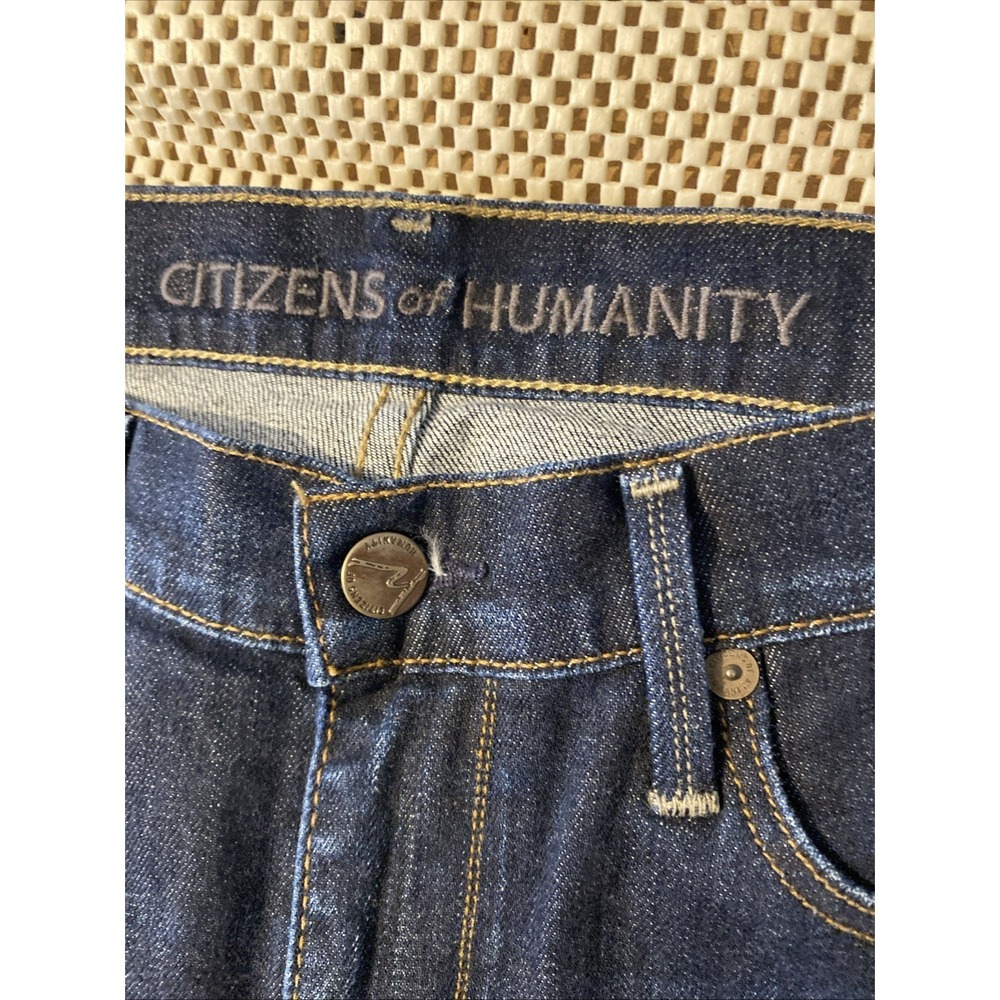 Citizens of Humanity Amber Mid Bootcut Jeans Womens Size 27 Boho Wide - Picture 5 of 7